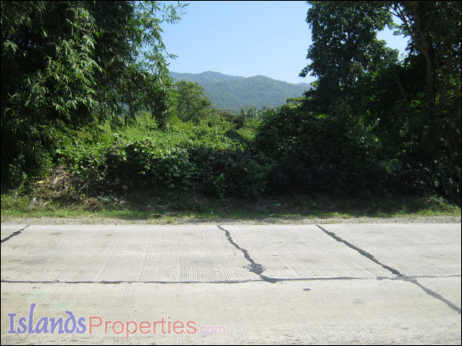 Commercial Lot for Sale This property is located along national highway and a few kilometers from the Malicboy Village Center,