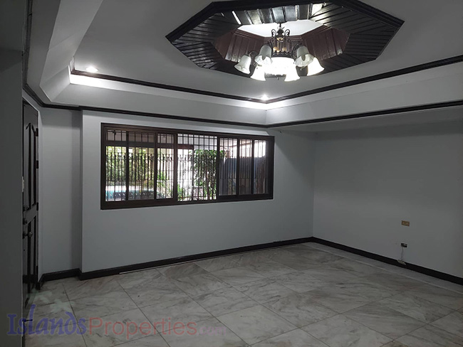 House and Lot with Pool(Code: RH-6490) Inside of room with ceiling lights chandelier