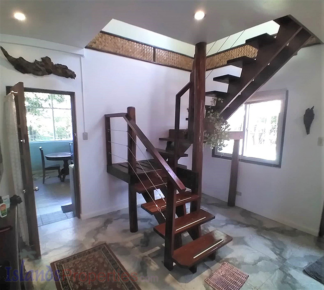Beautiful stairs Stunning Ocean View Farm Palawan for Sale