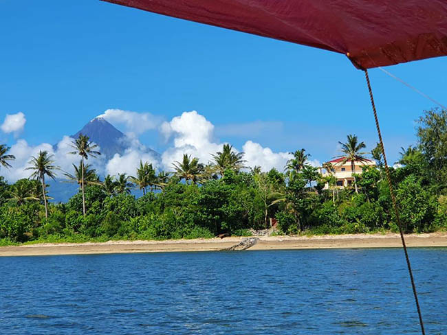 Elegant Island Beach House with Stunning Ocean and Mt. Mayon Views (Code: BF-7002)
